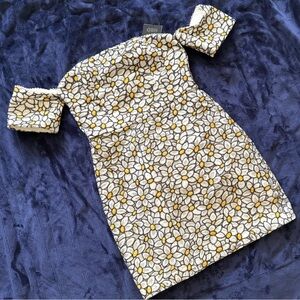 NBD x Revolve Daisy Embroidered Mini Dress in White Daisy